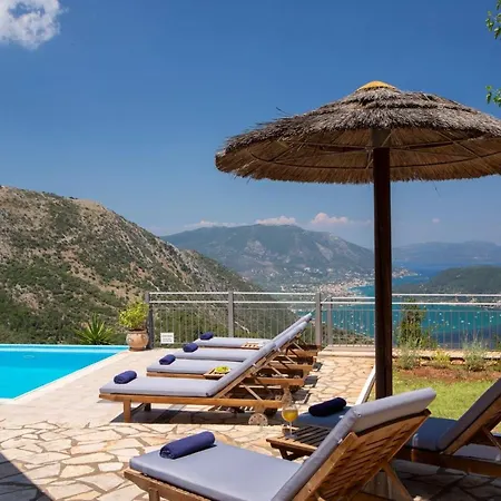 ヴィラ Peaceful With Stunning Sea Views Fternón